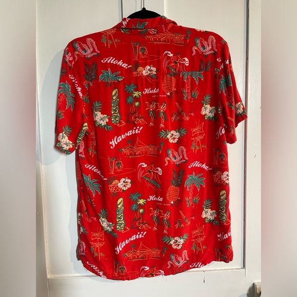 Men’s Top Man Aloha Short Sleeve ( XS ) - Picture 3 of 4